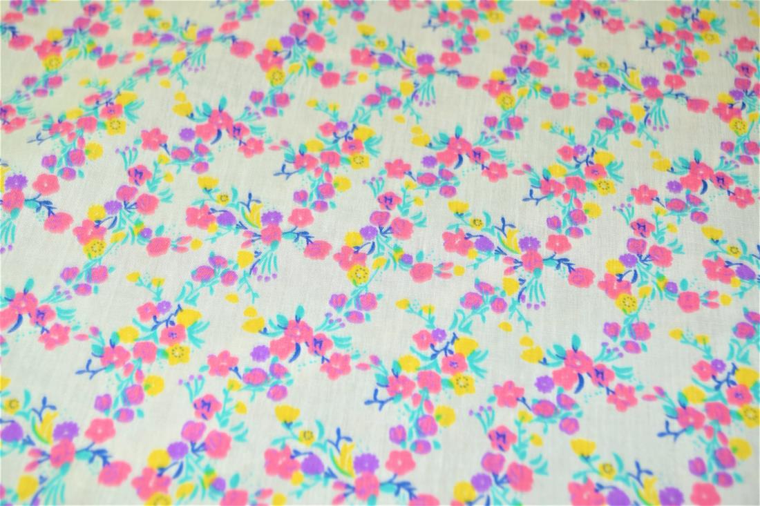 Printed Poly Cotton Fabric
