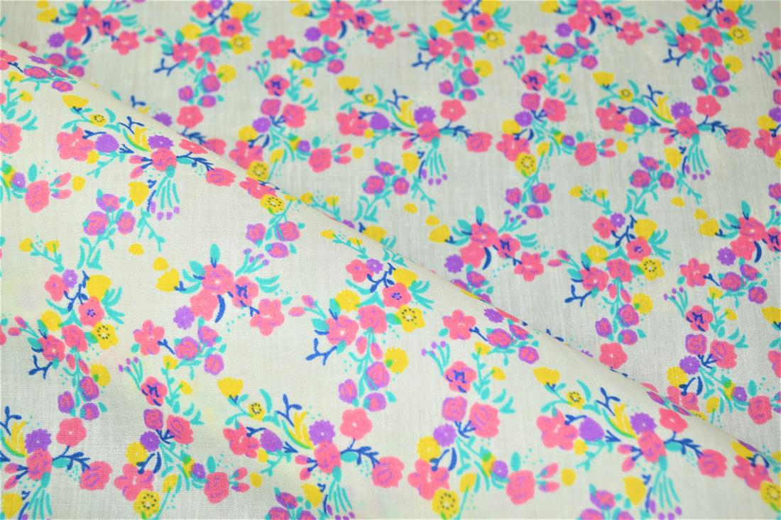 Printed Poly Cotton Fabric