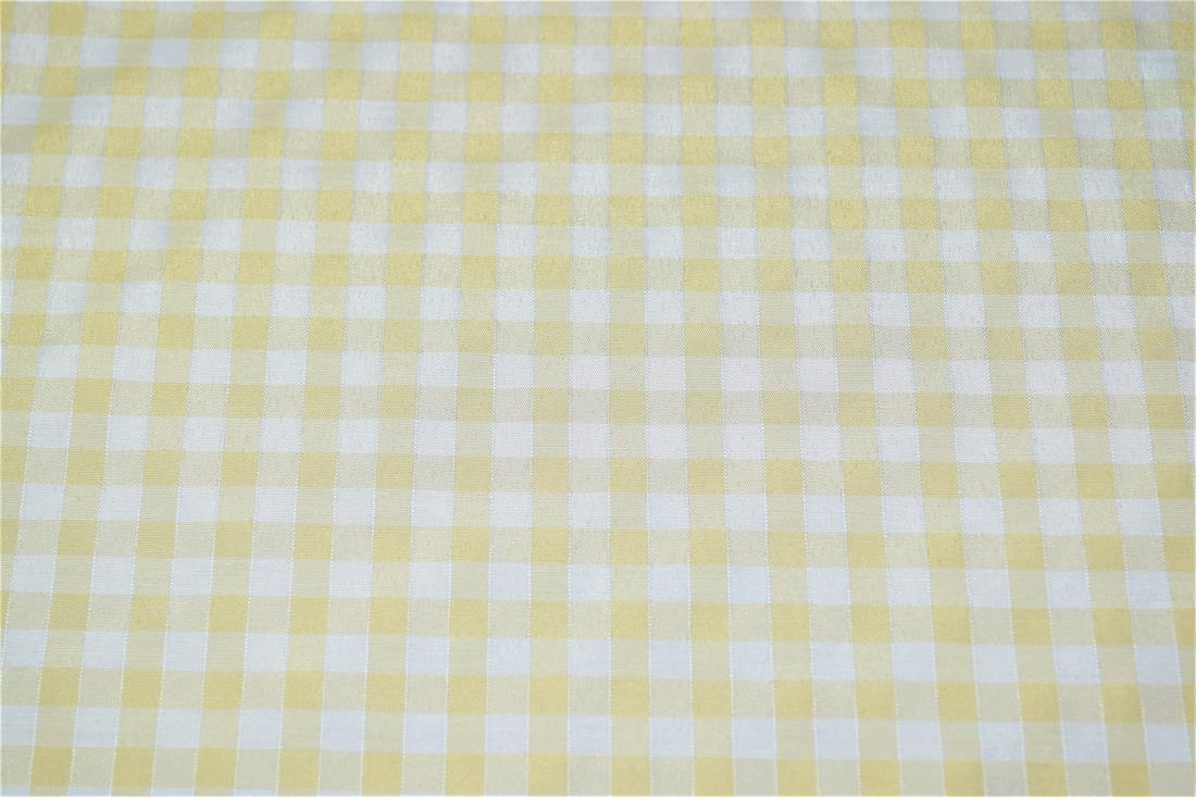 Polycotton Gingham 1/4 Printed Fabric