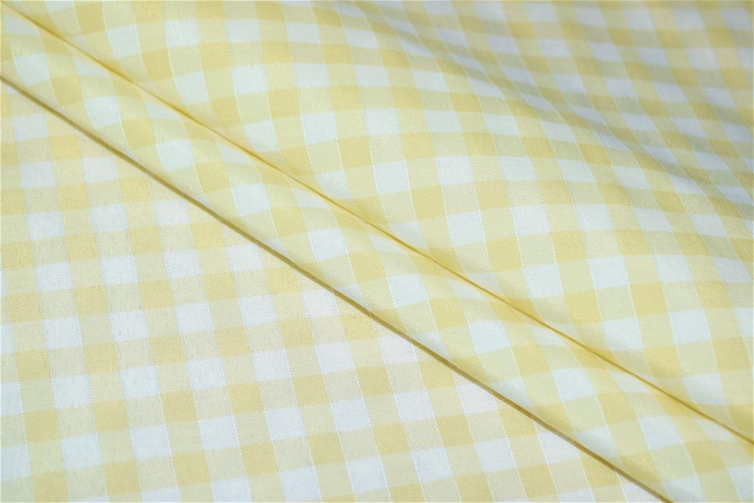 Polycotton Gingham 1/4 Printed Fabric