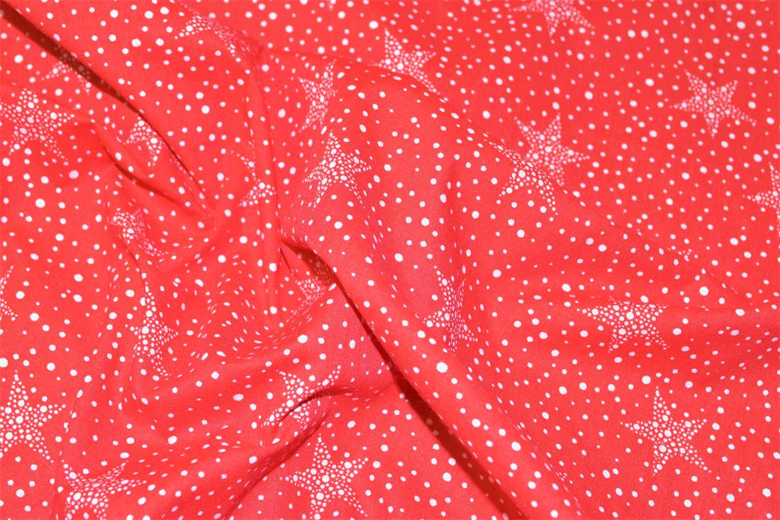 Printed Christmas Festive Polycotton Fabric