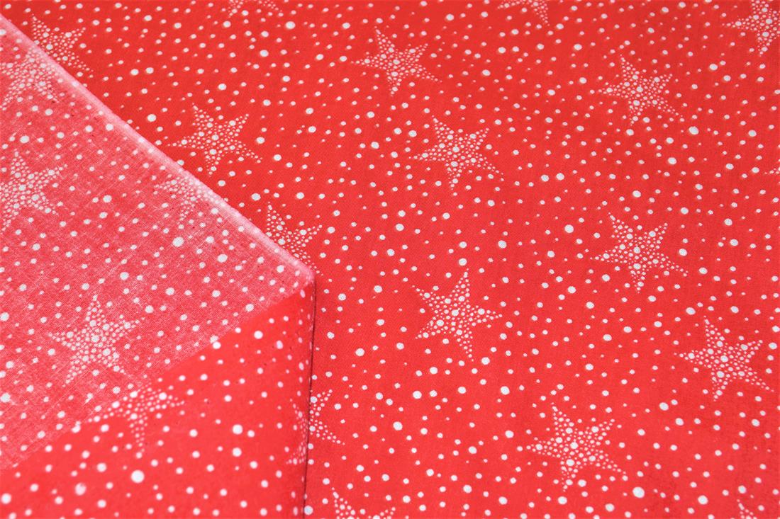 Printed Christmas Festive Polycotton Fabric