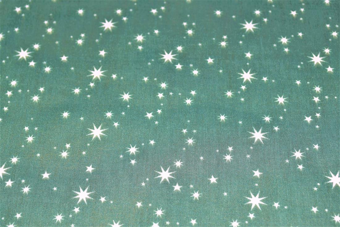 Printed Christmas Festive Polycotton Fabric