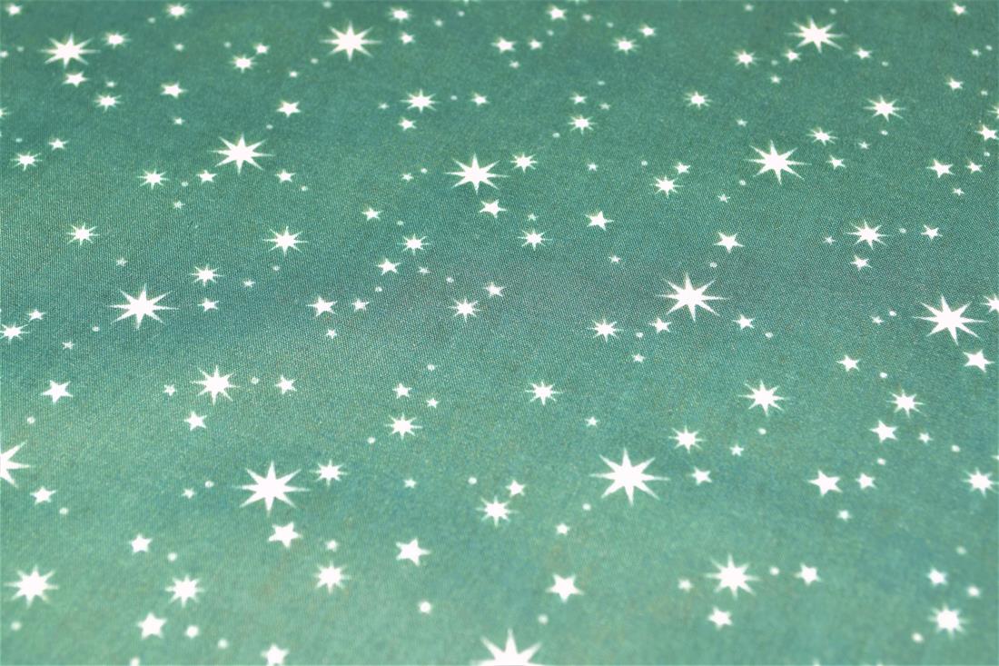 Printed Christmas Festive Polycotton Fabric