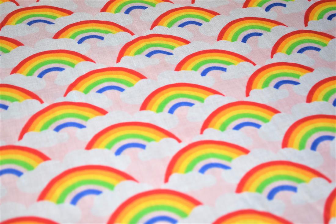 Printed Poly Cotton Fabric