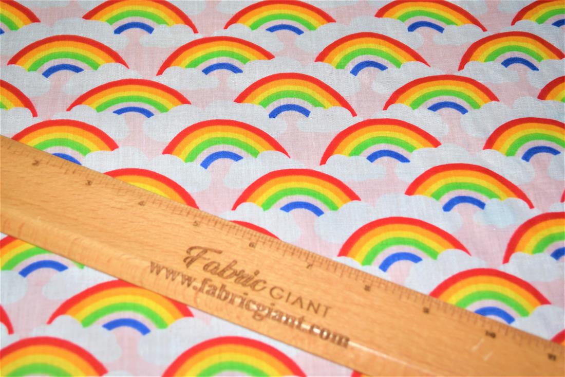 Printed Poly Cotton Fabric