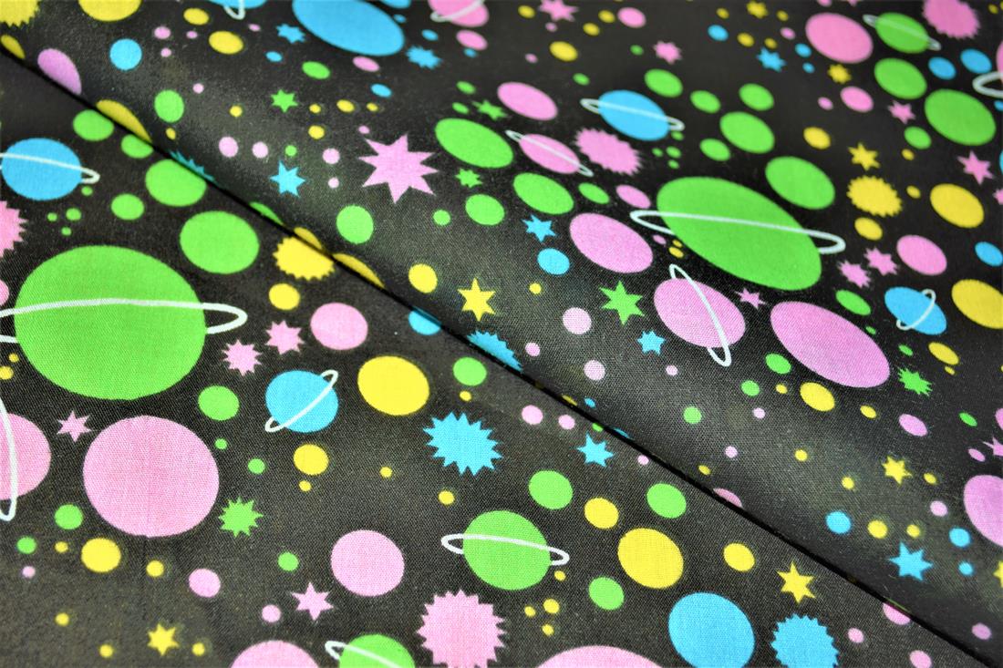 Printed Poly Cotton Fabric