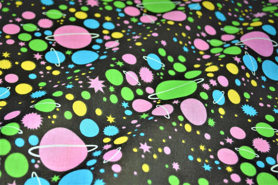 Printed Poly Cotton Fabric