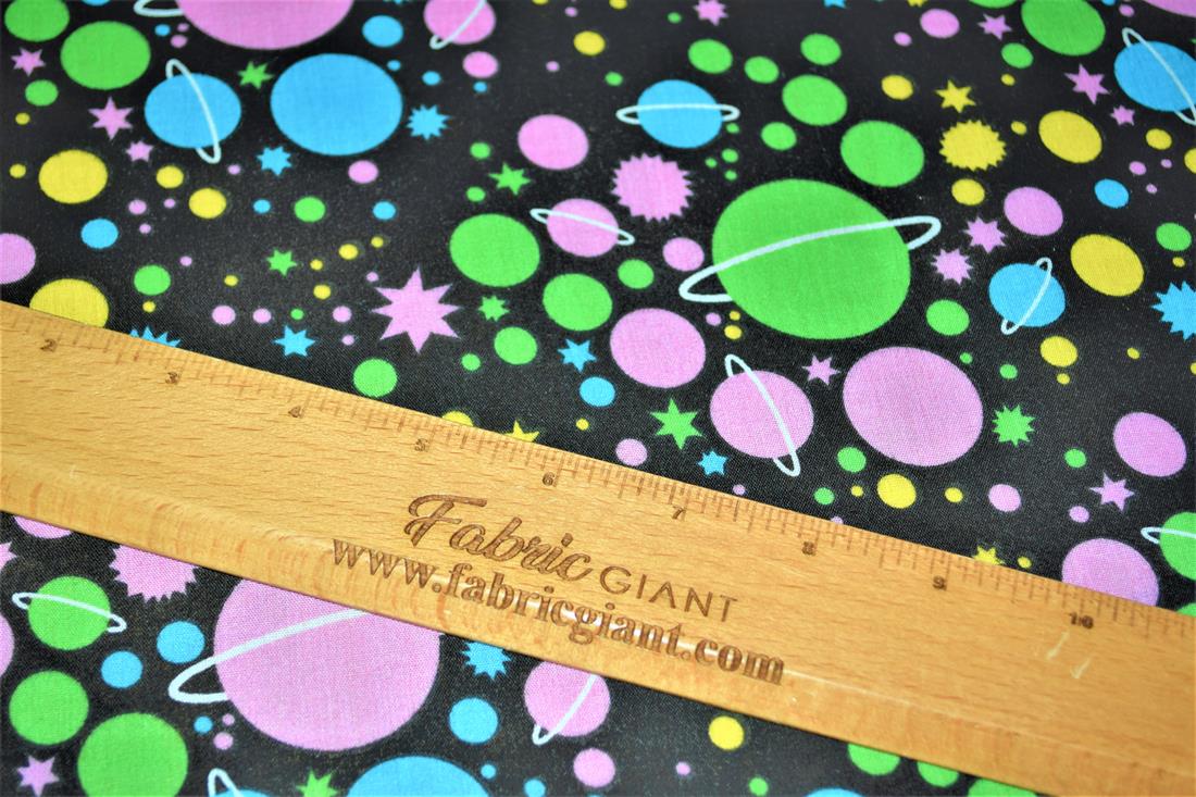 Printed Poly Cotton Fabric