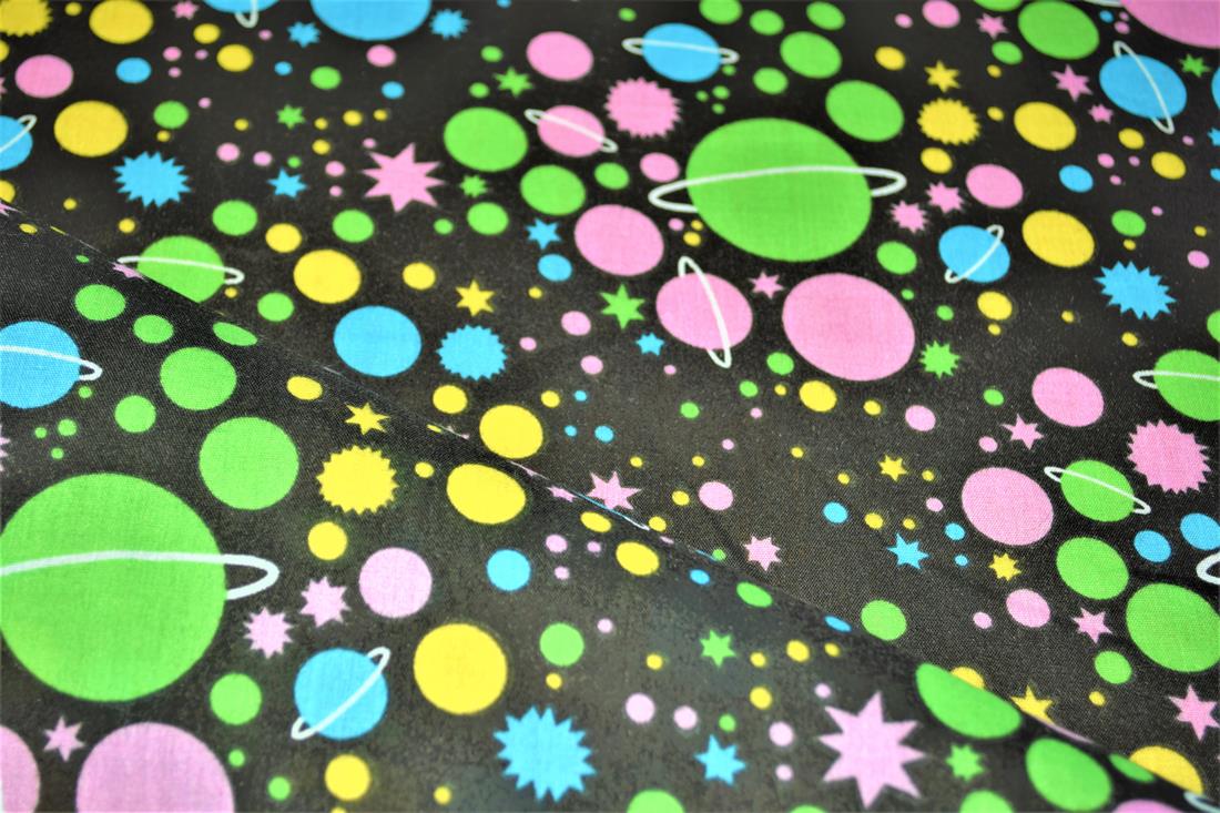Printed Poly Cotton Fabric