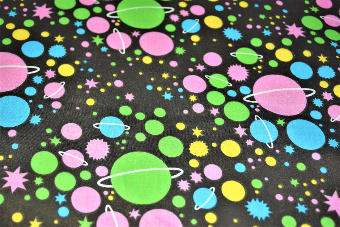 Printed Poly Cotton Fabric