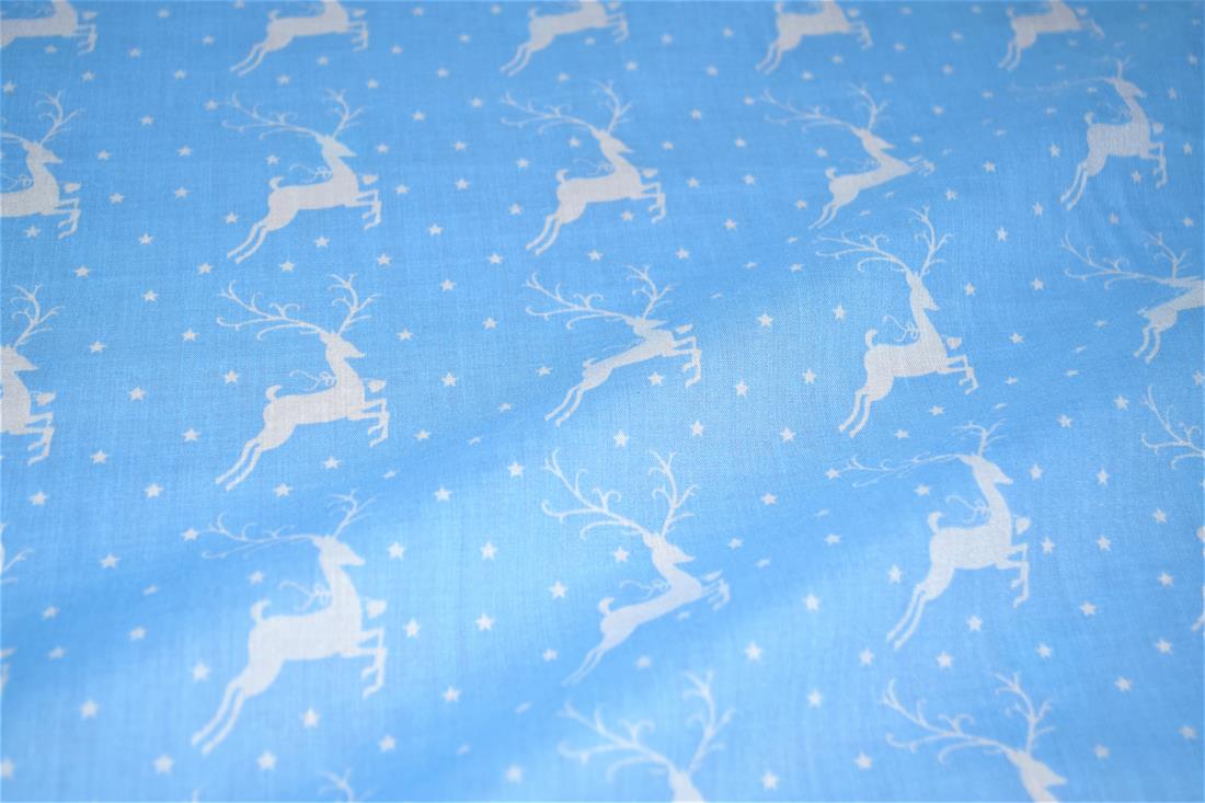 Prancing with the Stars Printed Poly Cotton Fabric