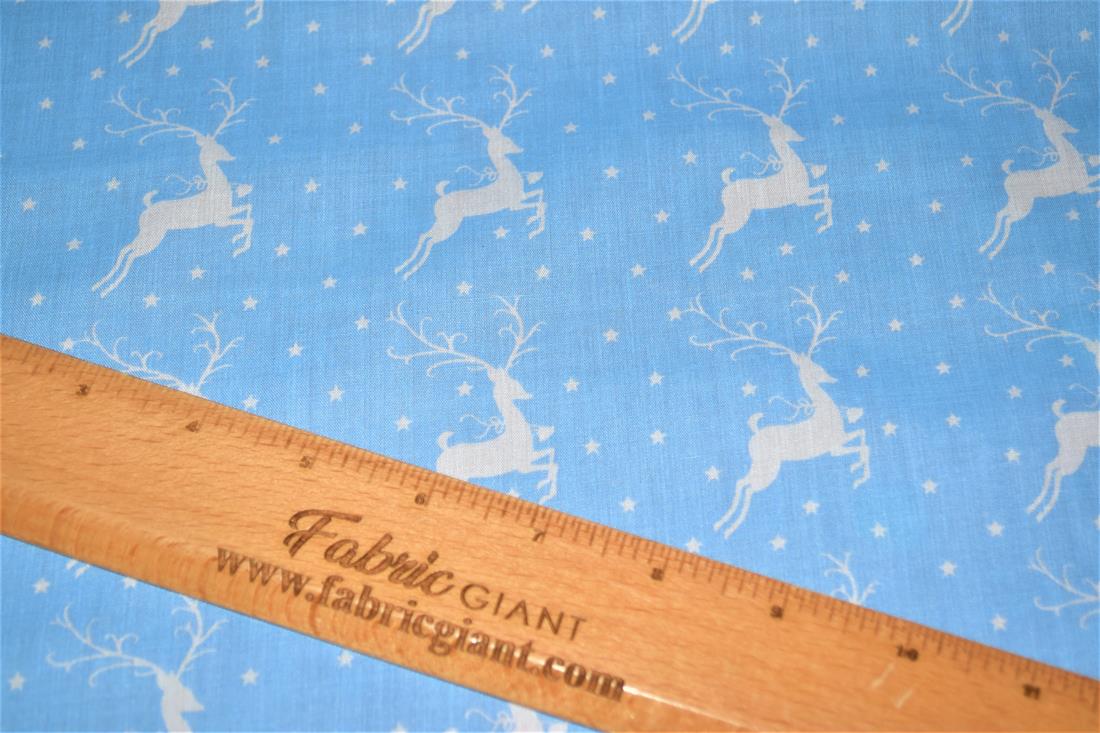Prancing with the Stars Printed Poly Cotton Fabric