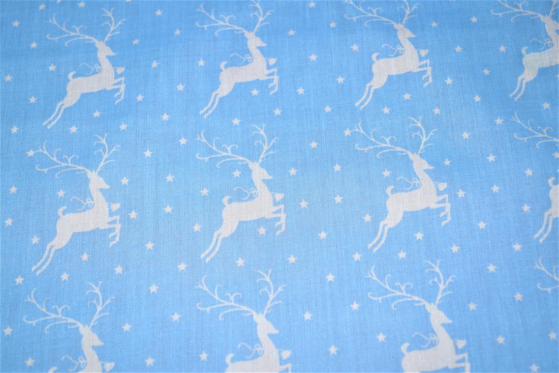 Prancing with the Stars Printed Poly Cotton Fabric