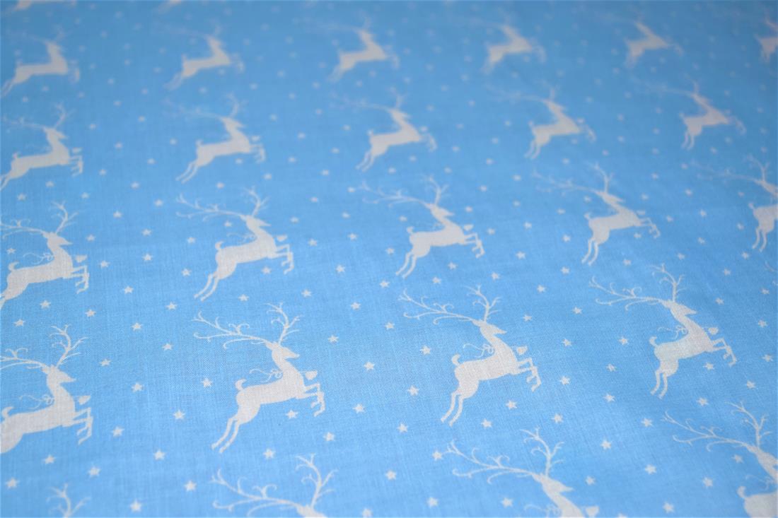 Prancing with the Stars Printed Poly Cotton Fabric