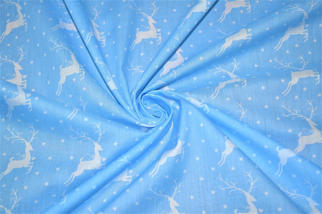Prancing with the Stars Printed Poly Cotton Fabric