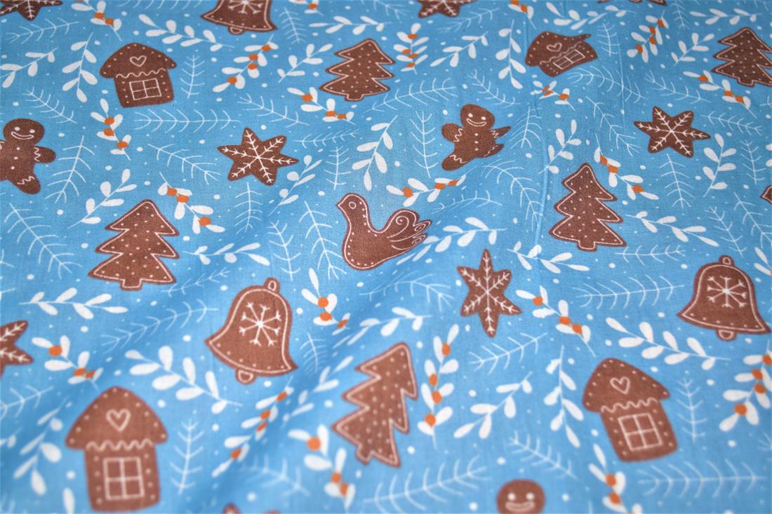 Kiss a Ginger Printed PolyCotton Fabric