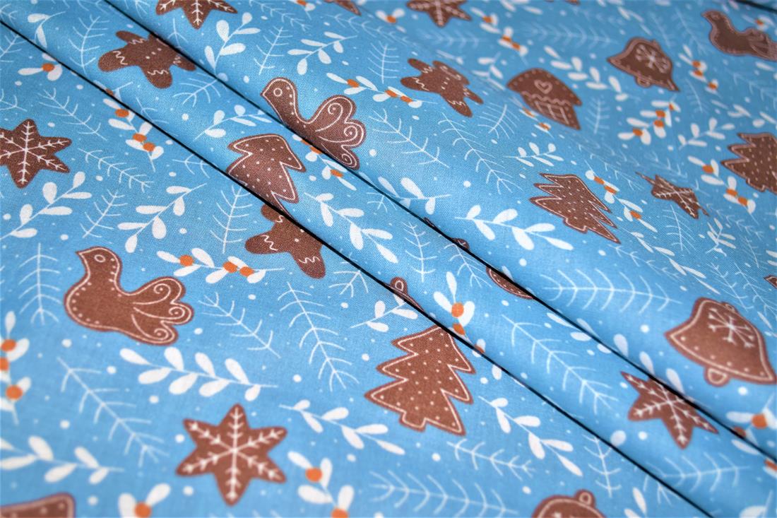Kiss a Ginger Printed PolyCotton Fabric