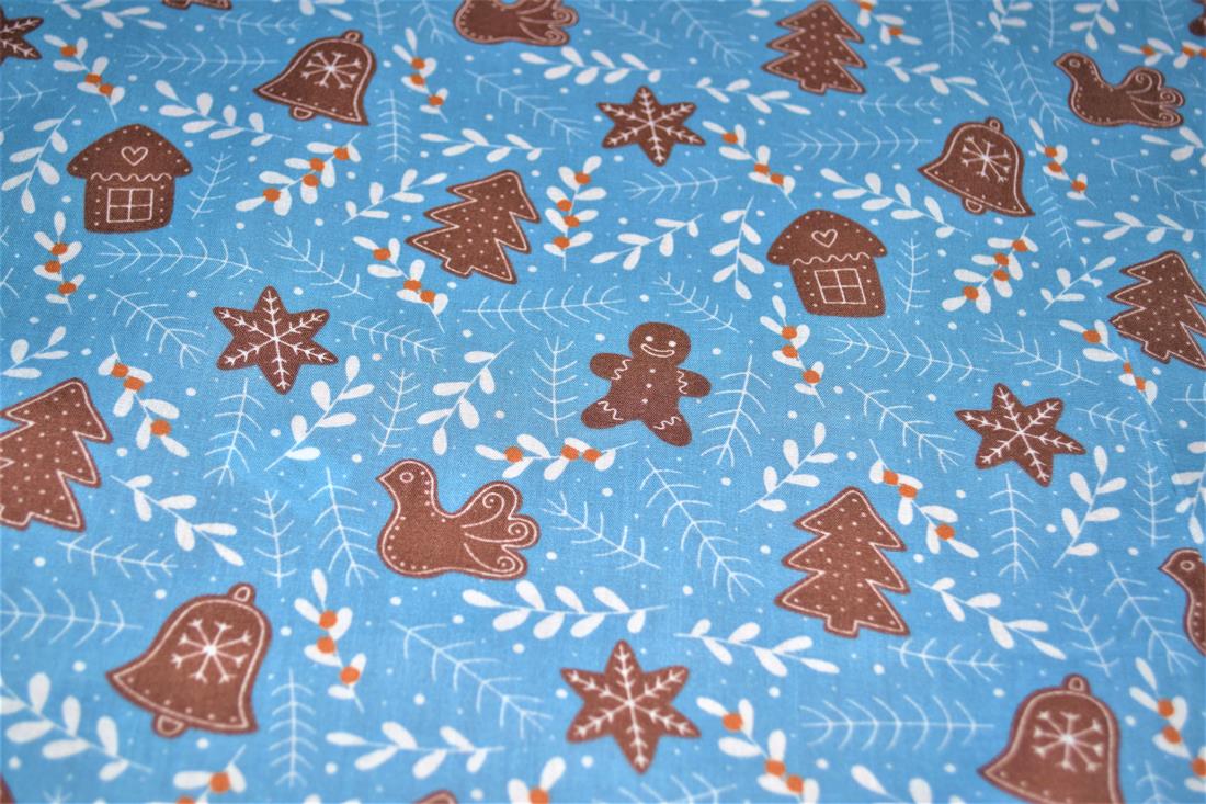 Kiss a Ginger Printed PolyCotton Fabric