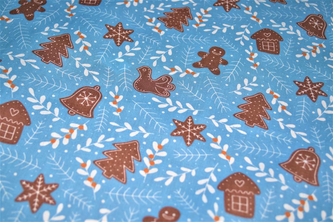 Kiss a Ginger Printed PolyCotton Fabric