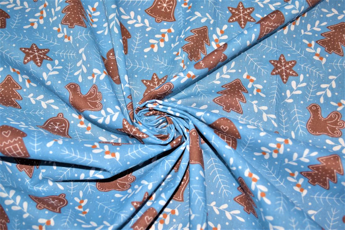 Kiss a Ginger Printed PolyCotton Fabric