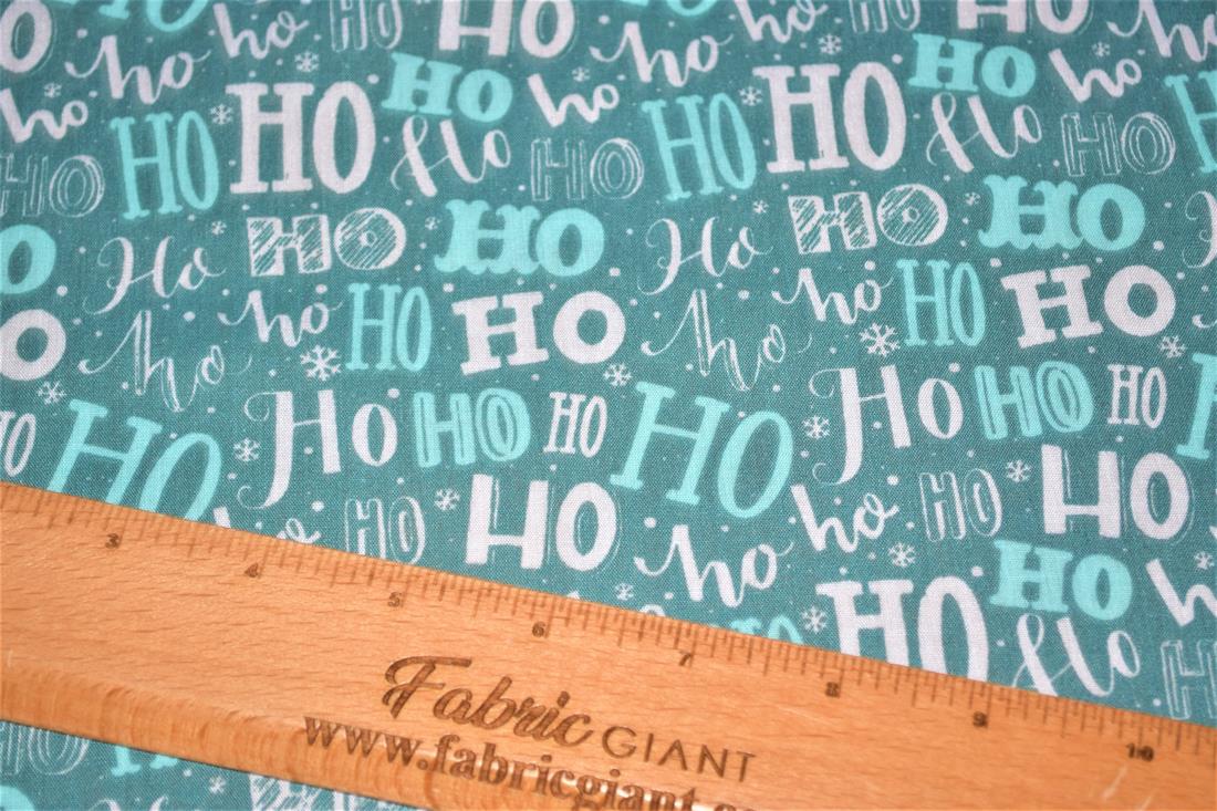 Festive Ho Christmas Fabric
