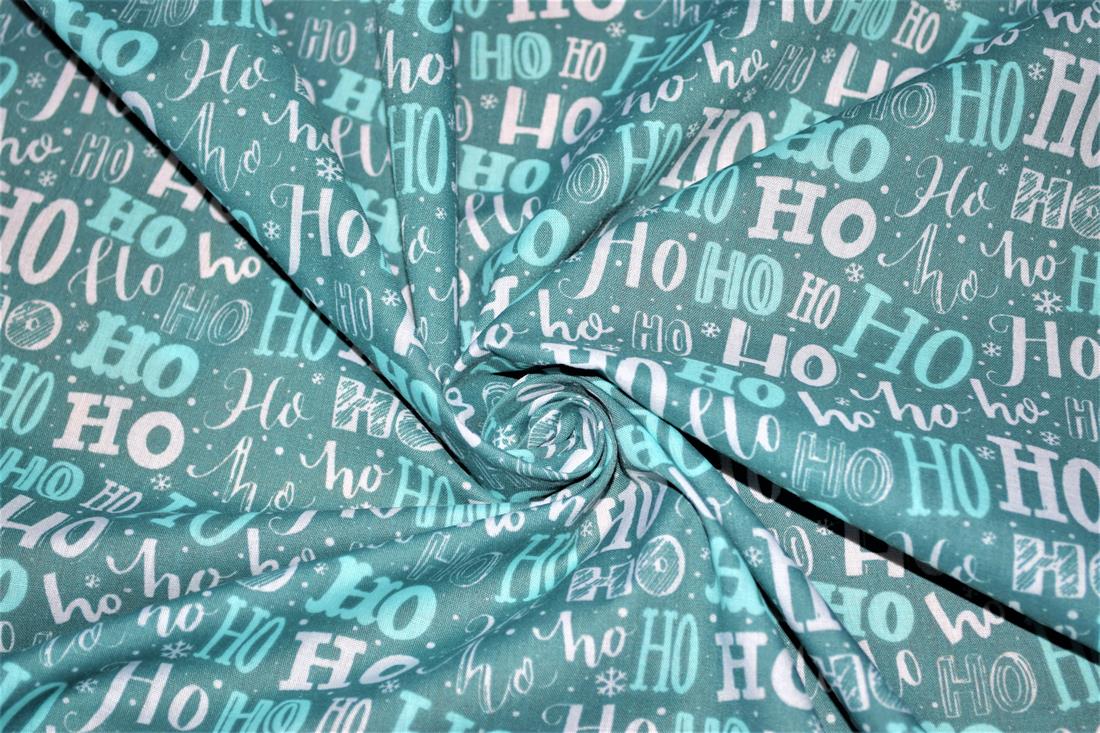 Festive Ho Christmas Fabric