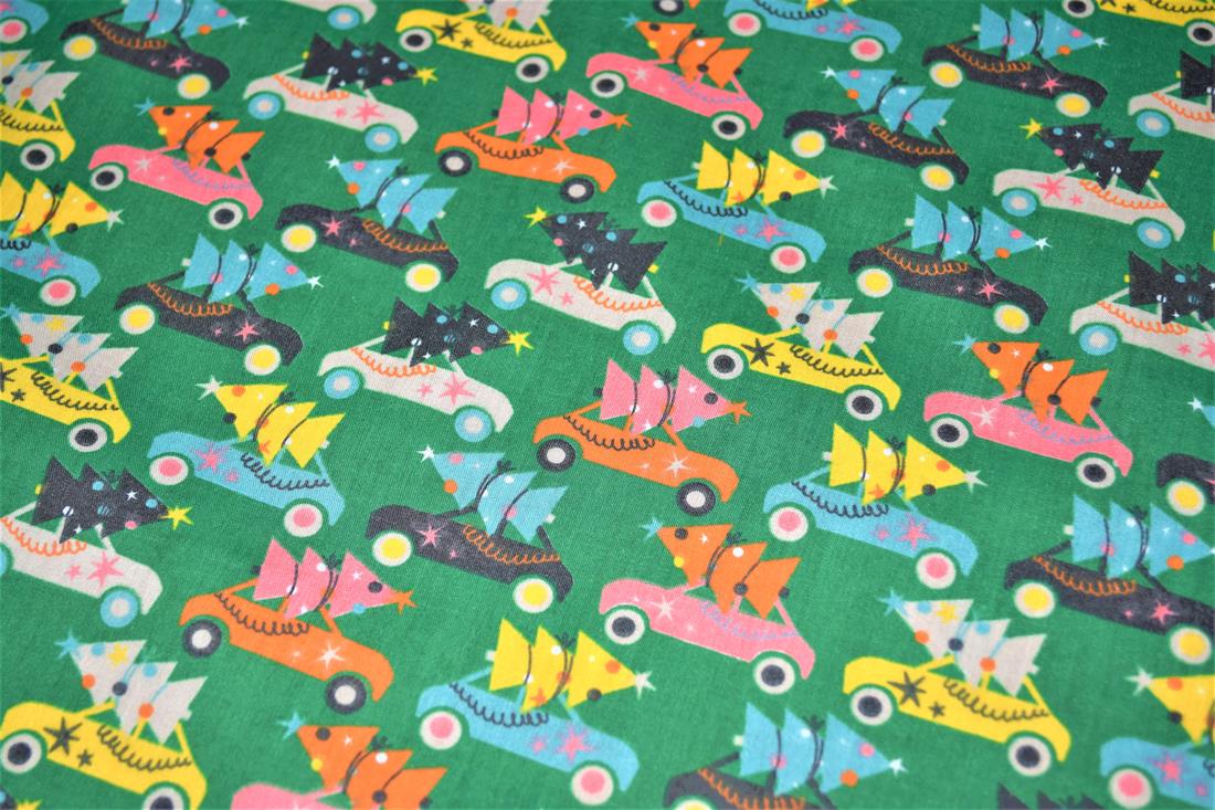 Driving Home With Christmas Fabric