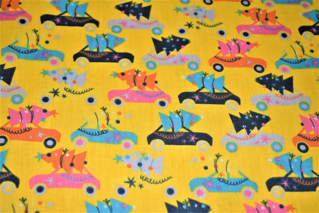 Driving Home With Christmas Fabric