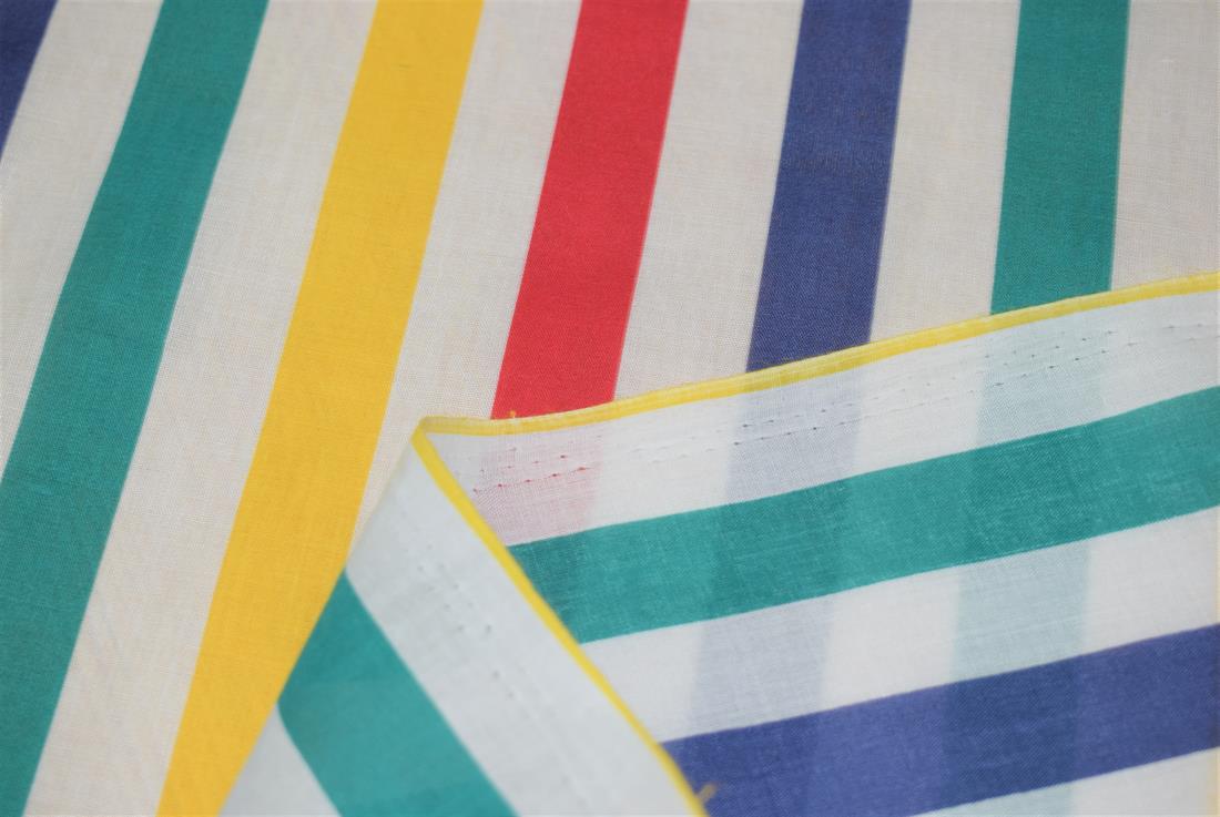 Strips Print PolyCotton Fabric