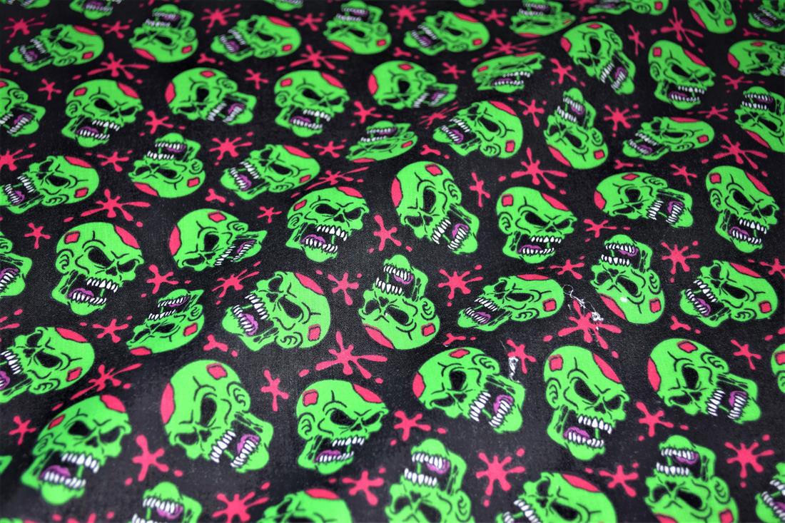 Dead Funny -Printed Polycotton Fabric