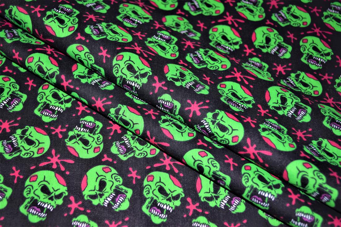 Dead Funny -Printed Polycotton Fabric