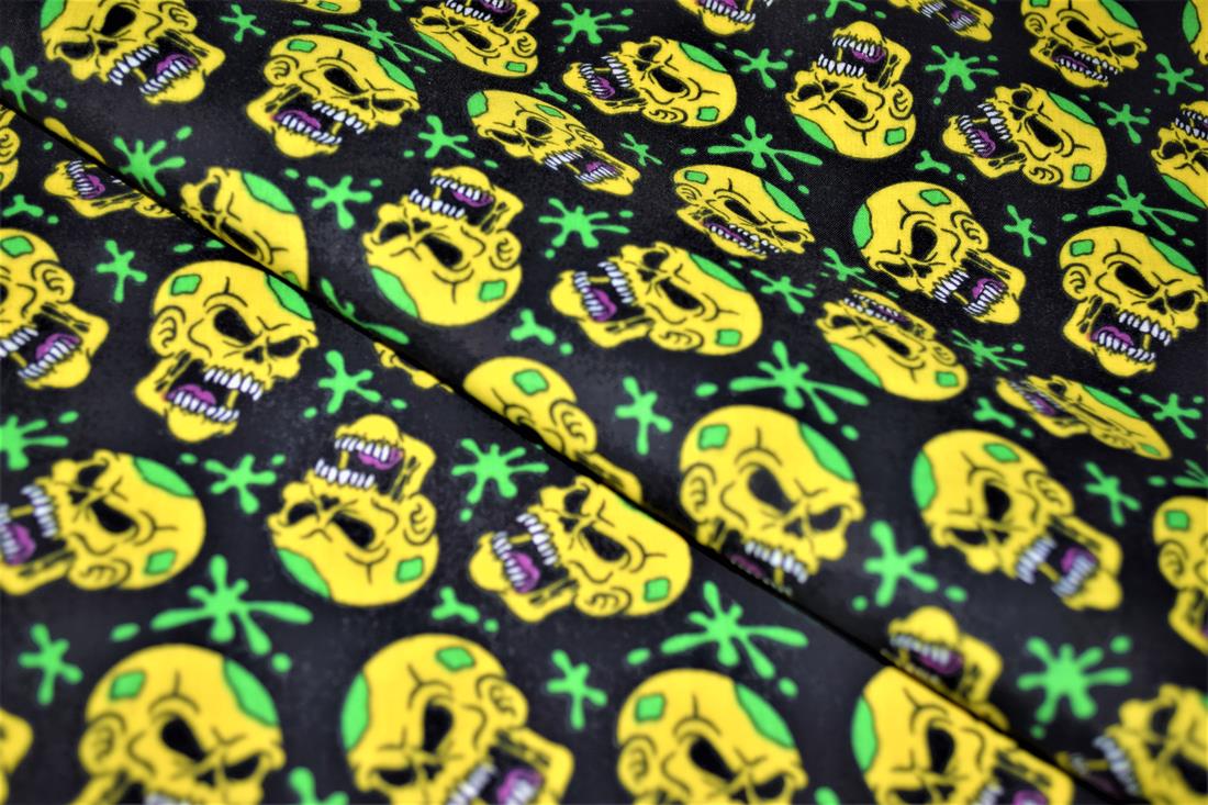 Dead Funny -Printed Polycotton Fabric
