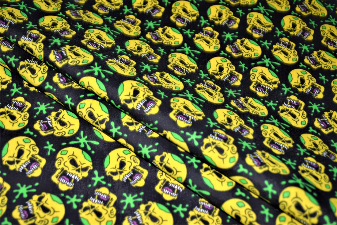 Dead Funny -Printed Polycotton Fabric