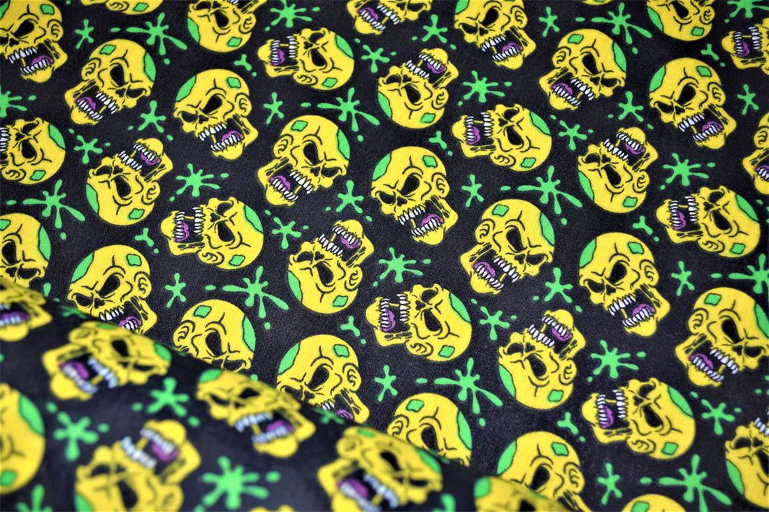 Dead Funny -Printed Polycotton Fabric