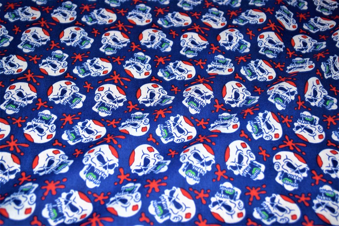 Dead Funny -Printed Polycotton Fabric