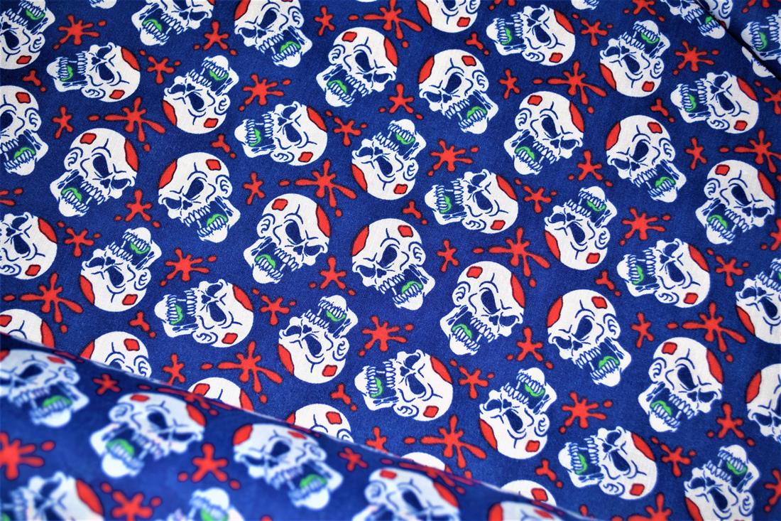 Dead Funny -Printed Polycotton Fabric