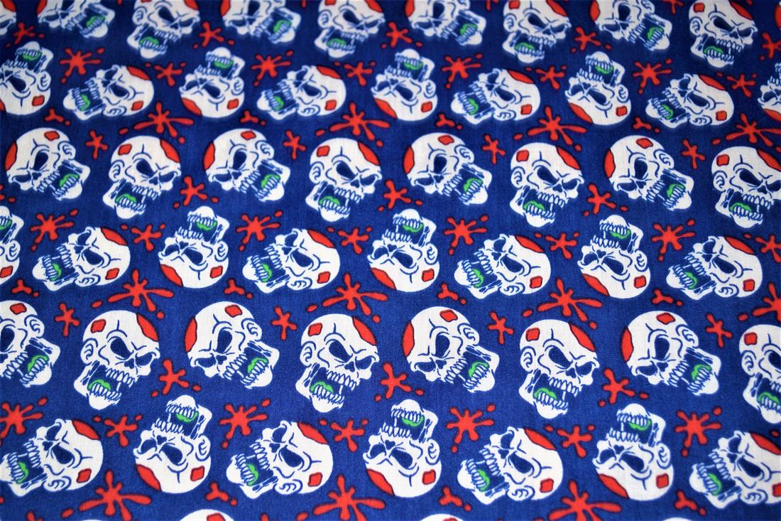 Dead Funny -Printed Polycotton Fabric