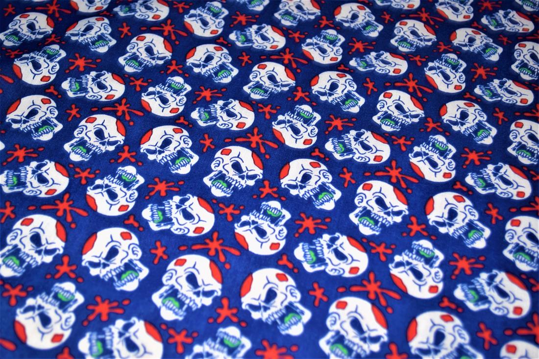 Dead Funny -Printed Polycotton Fabric