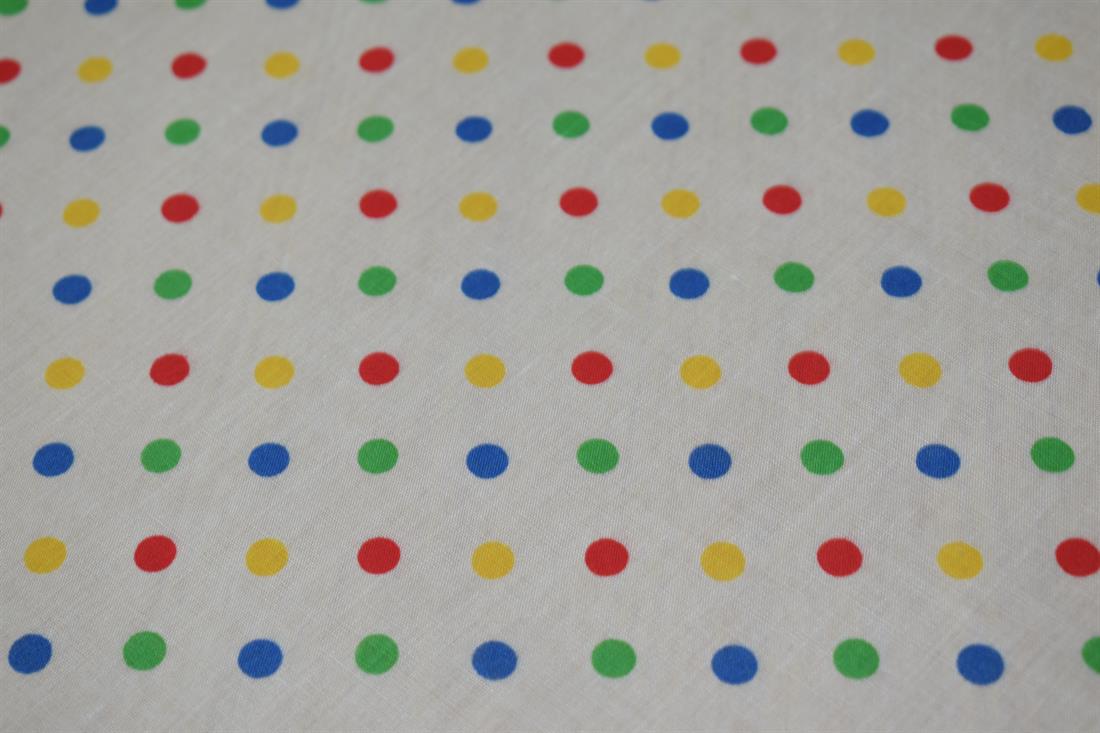 Dots Print PolyCotton Fabric