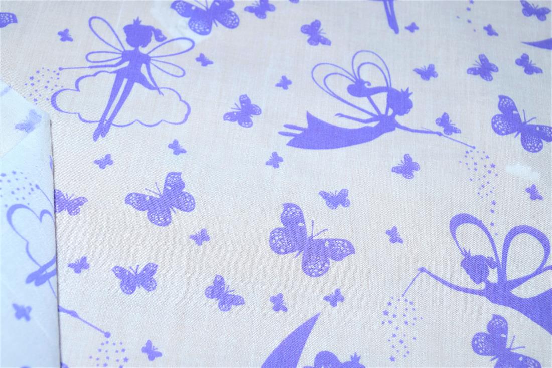 Fairy Dust Magic Moon Printed Polycotton Fabric