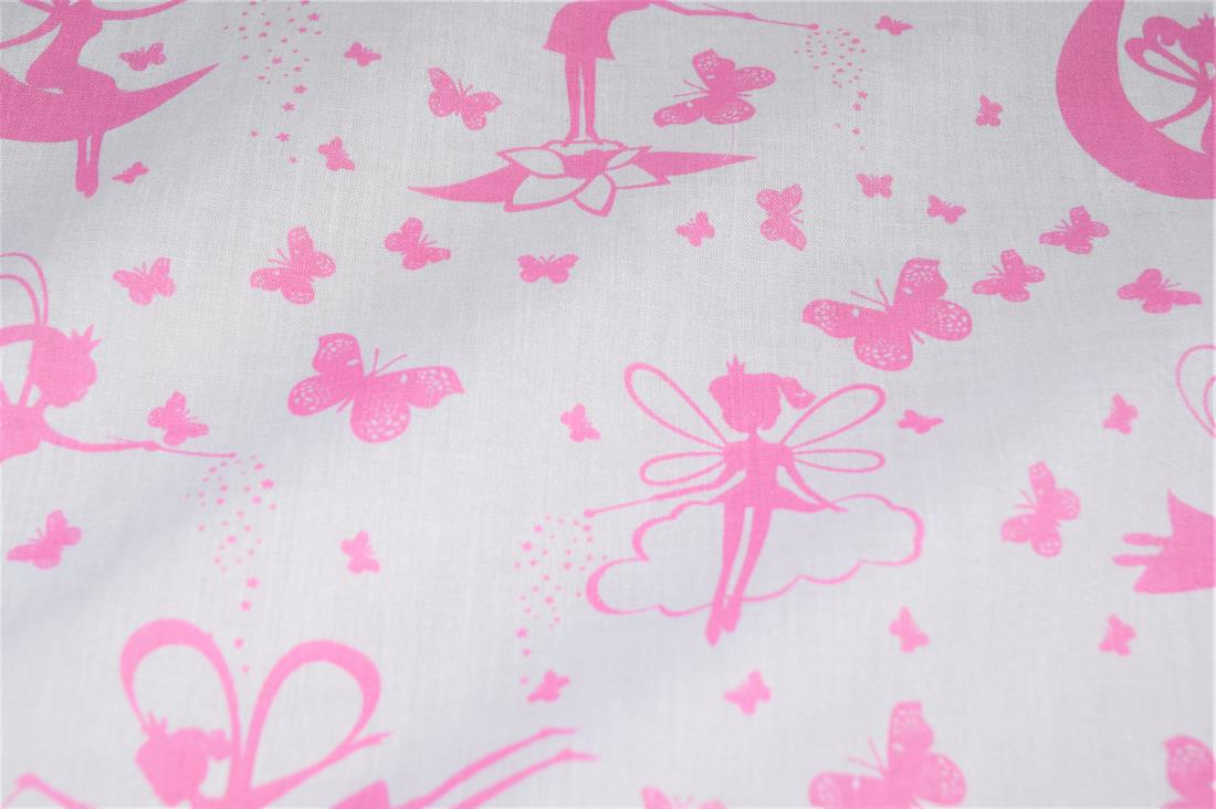 Fairy Dust Magic Moon Printed Polycotton Fabric