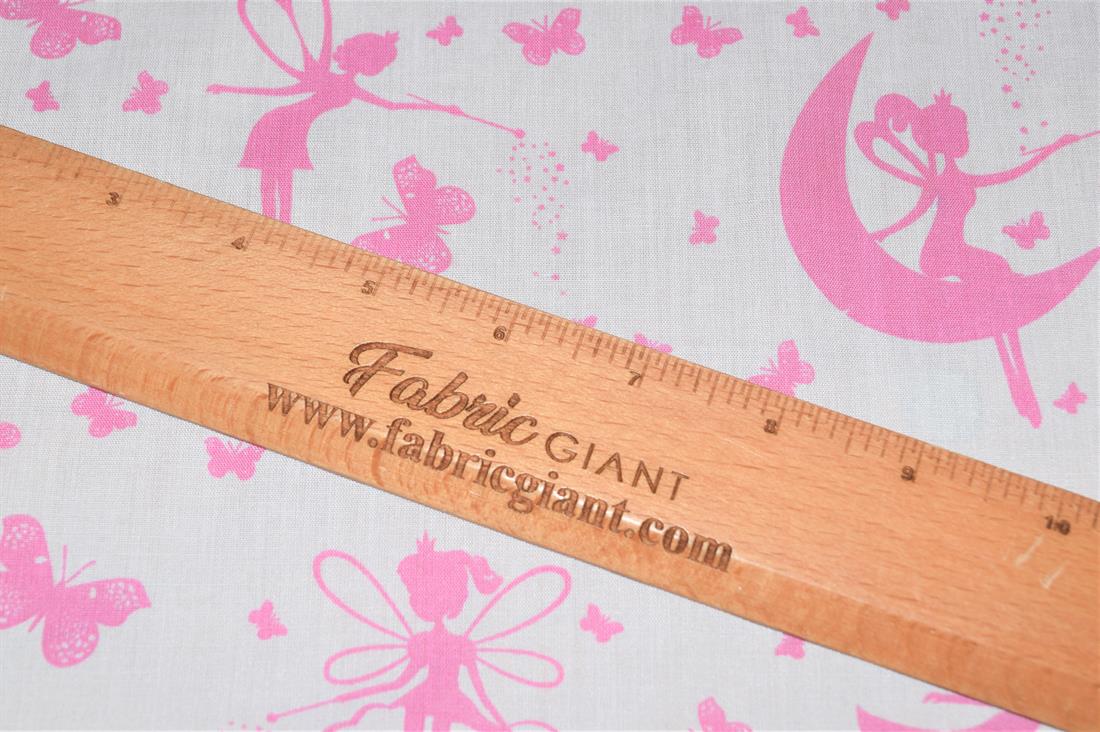 Fairy Dust Magic Moon Printed Polycotton Fabric