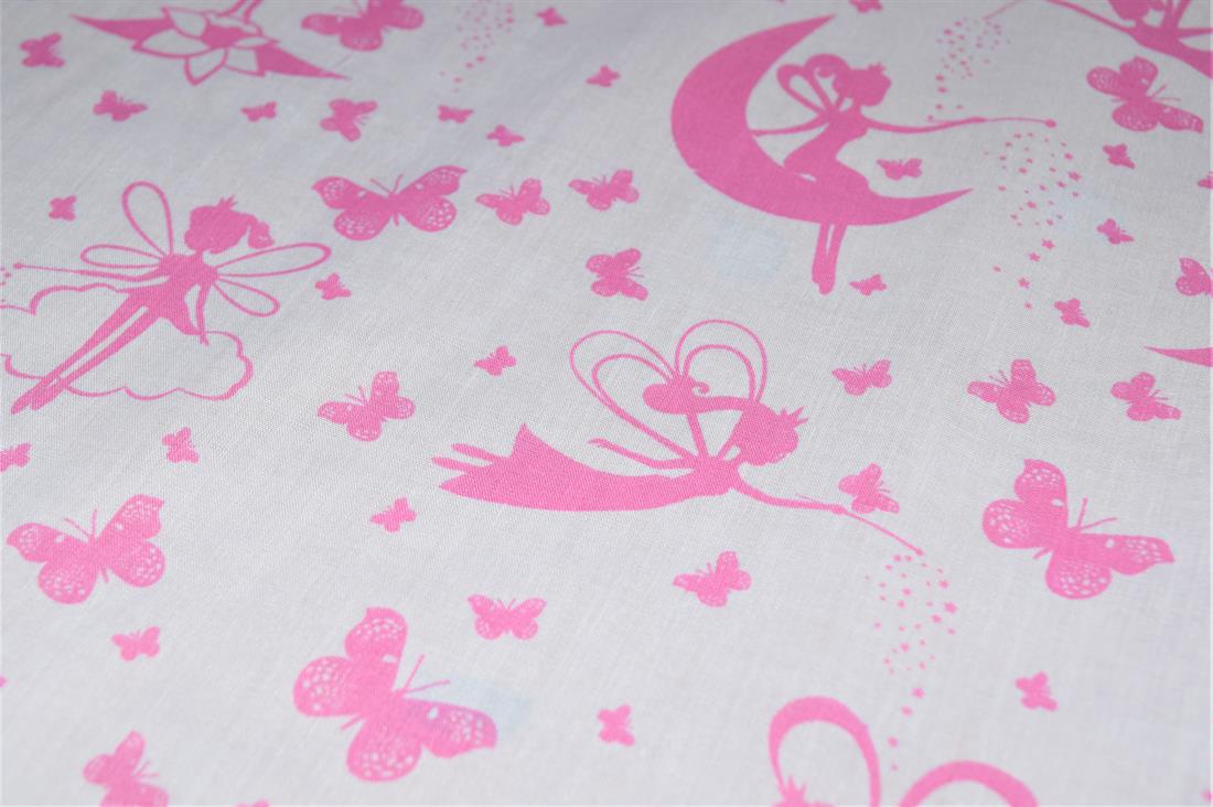 Fairy Dust Magic Moon Printed Polycotton Fabric