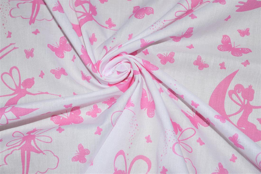 Fairy Dust Magic Moon Printed Polycotton Fabric