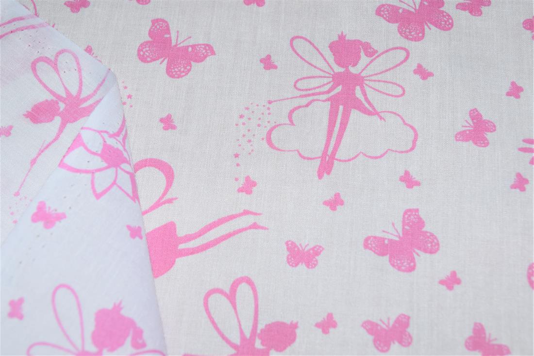 Fairy Dust Magic Moon Printed Polycotton Fabric