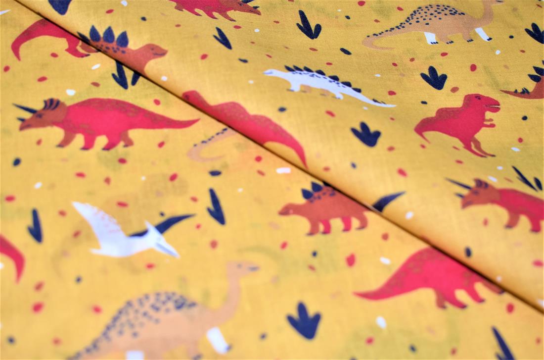MP Dinos Polycotton Do You Really Have Space for Another Fabric