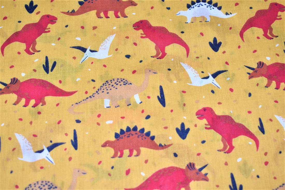 MP Dinos Polycotton Do You Really Have Space for Another Fabric