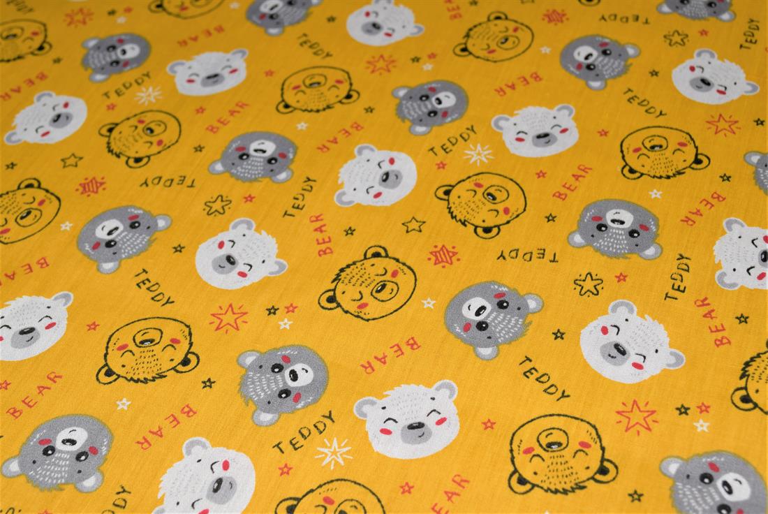Printed Polycotton Fabric
