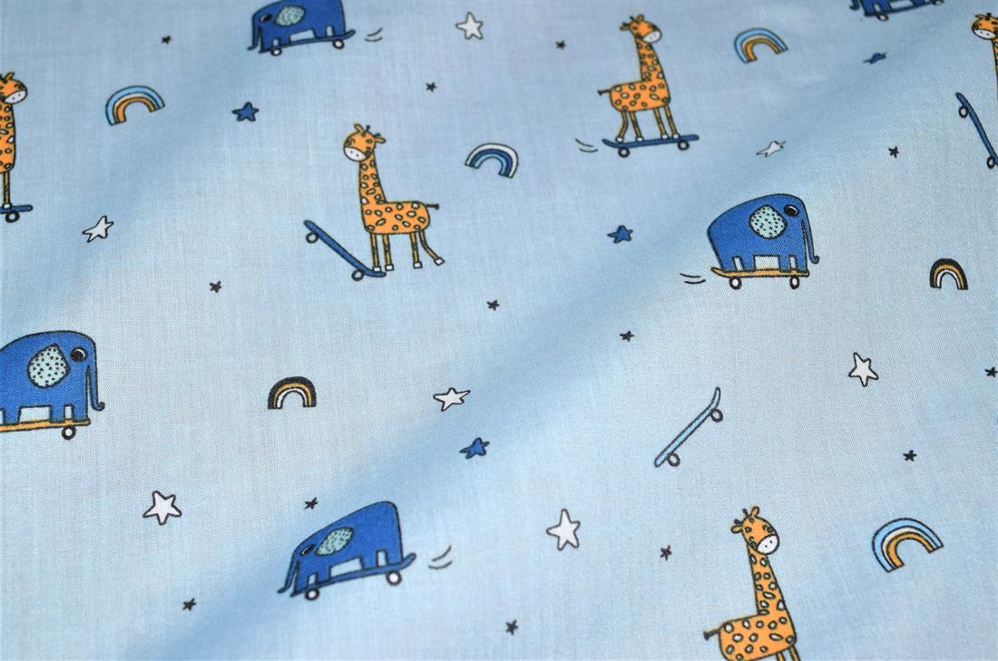 Animals Skoot Printed PolyCotton Fabric